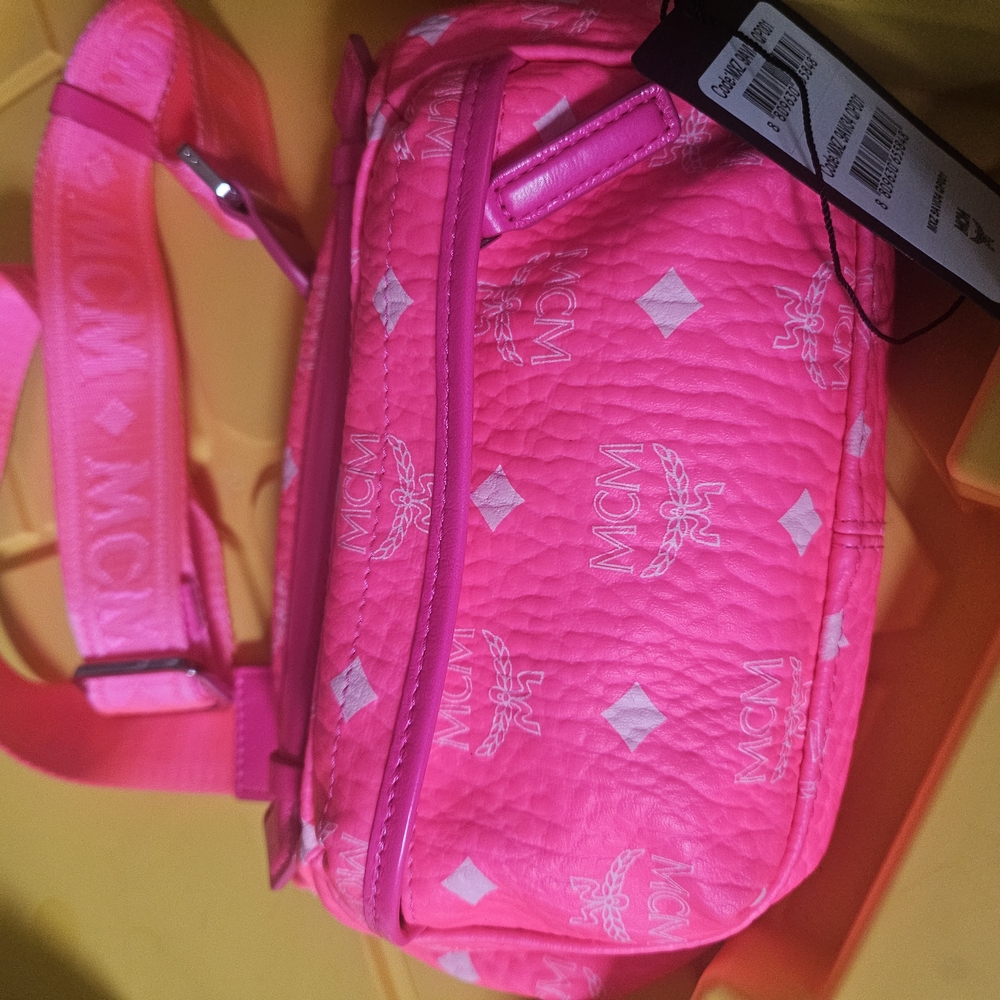 MCM Pink Crossbody Bag